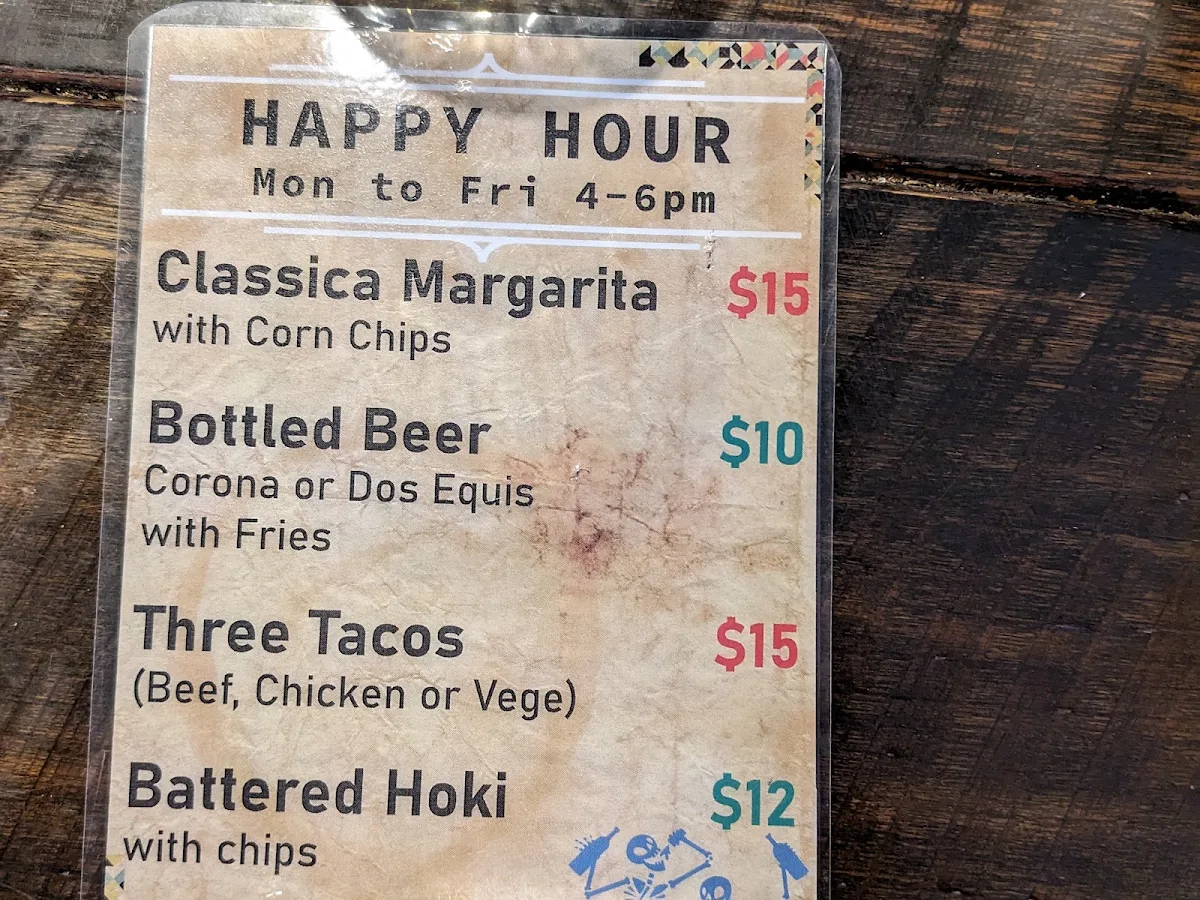 Menu, Mex & Co Manly