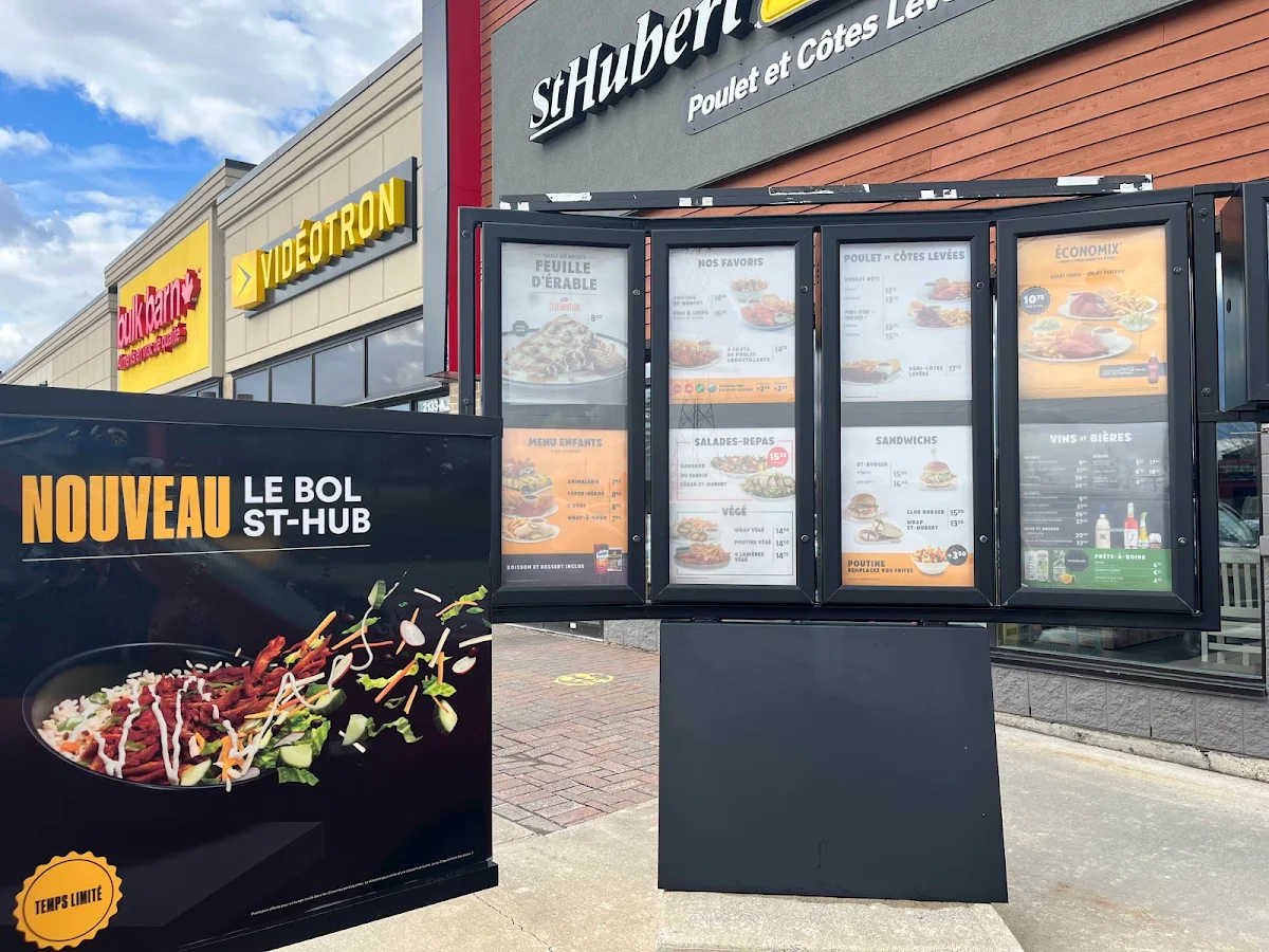Menu, Express St-Hubert
