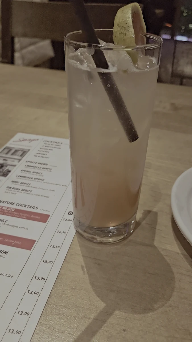 Menu, Spago Caesars Windsor