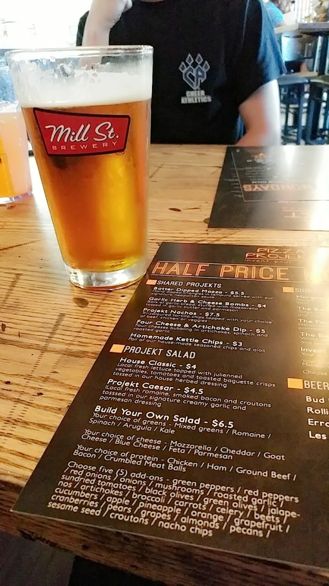 Menu, Pizza Projekt