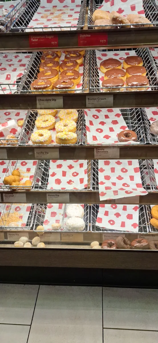 Menu, Tim Hortons