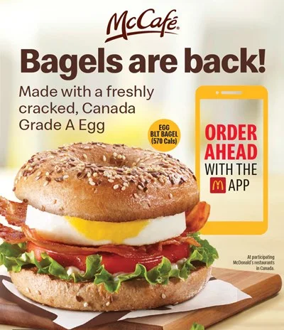 Menu, McDonald's
