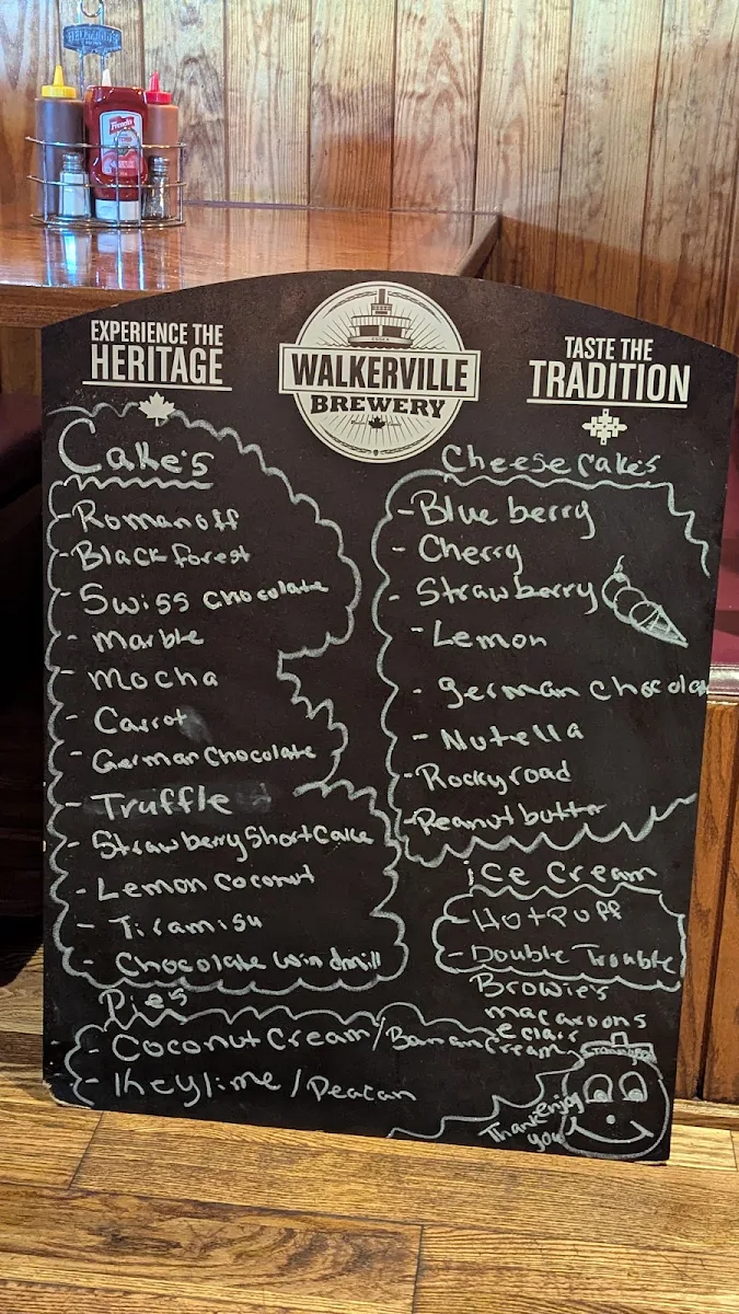 Menu, Tommy's Bar-B-Q