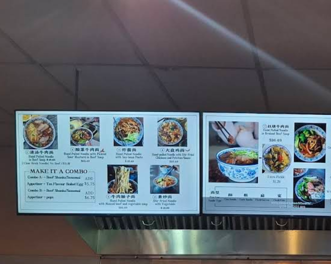 Menu, Calan Beef Noodle(Halal)