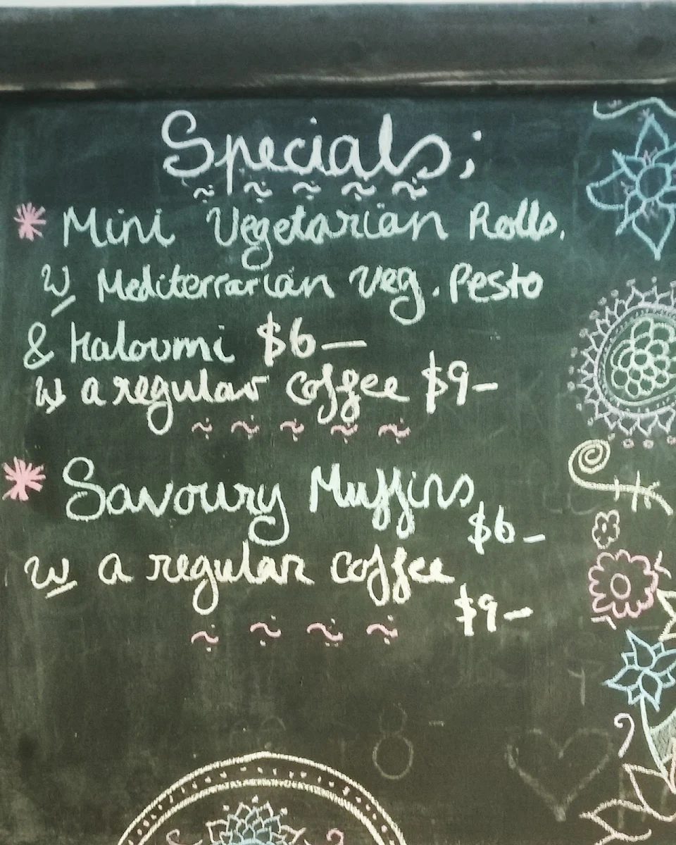 Menu, Fare Cravin' cafe