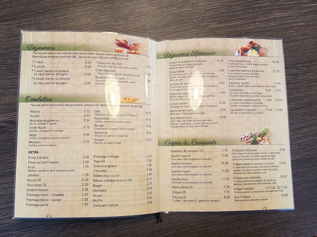 Menu, Déli-Délice