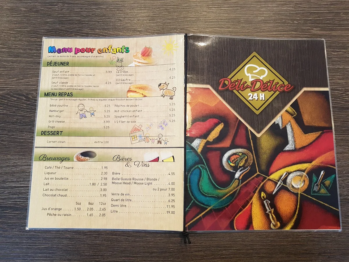 Menu, Déli-Délice
