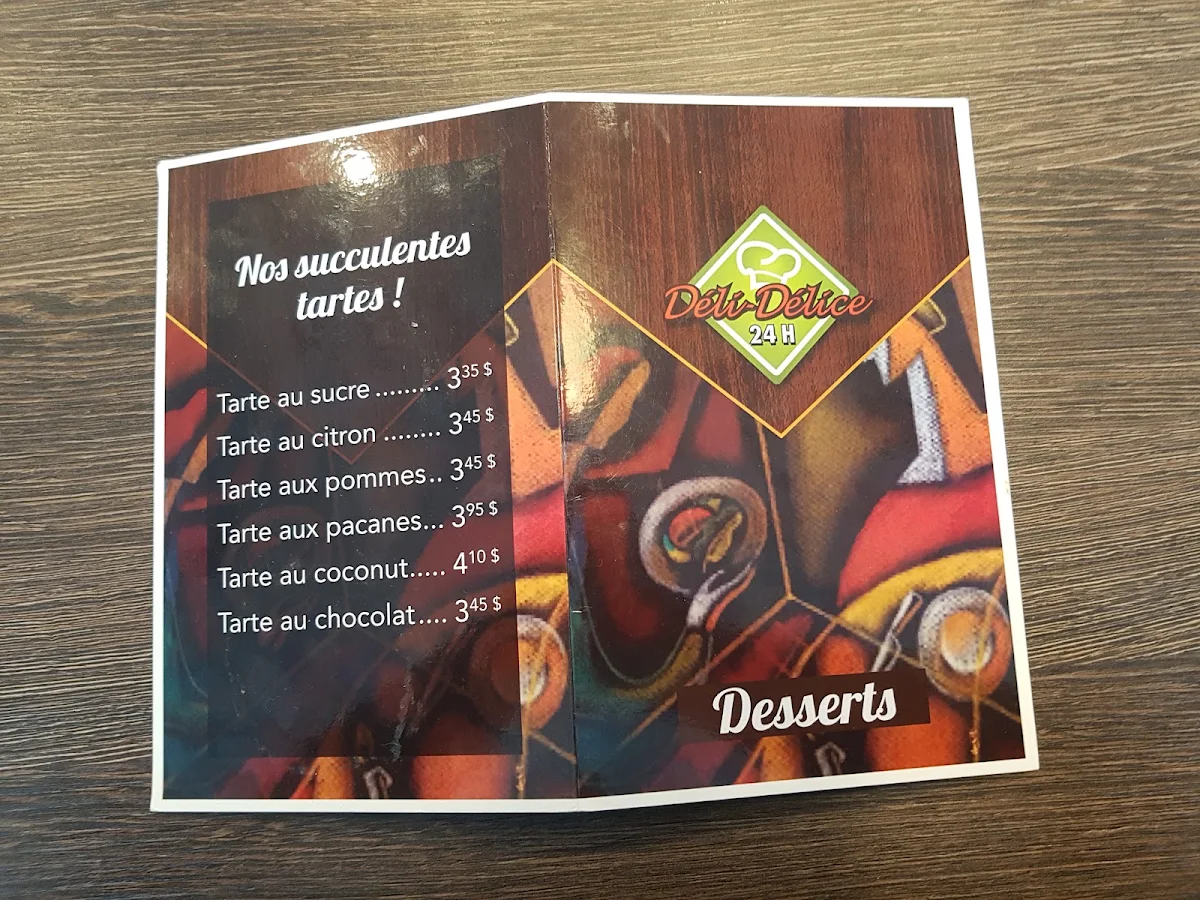 Menu, Déli-Délice