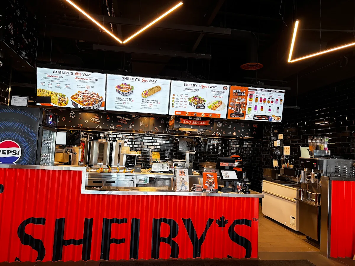 Menu, Shelby's Legendary Shawarma