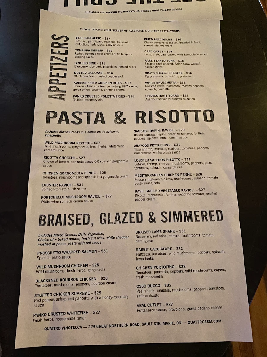 Menu photo 1