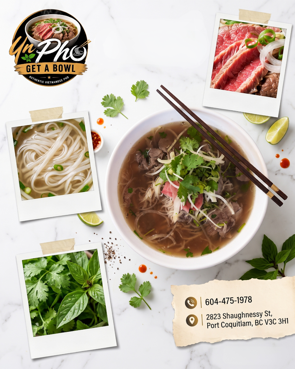Food & drink, Un Pho Get a Bowl