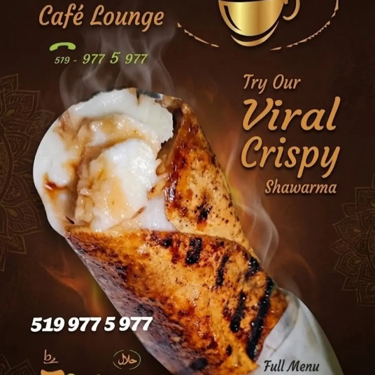 Menu, Aromas Café by 7Spices