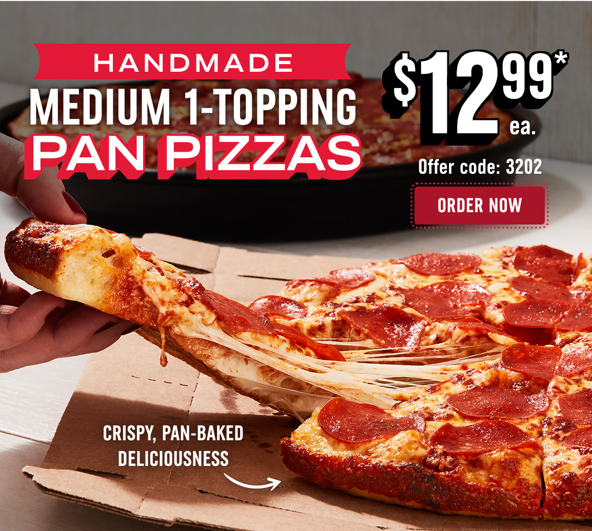 Menu, Domino's Pizza