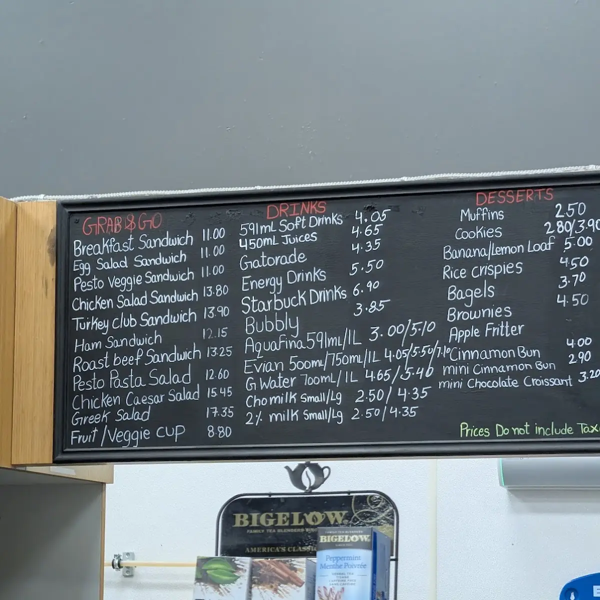 Menu, Raven's Bar + Grill