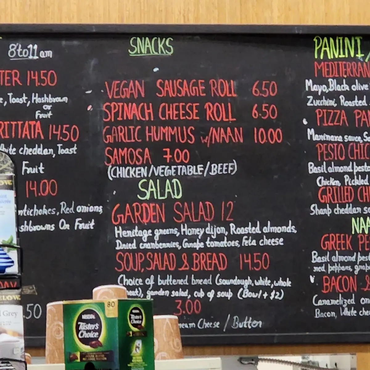 Menu, Raven's Bar + Grill