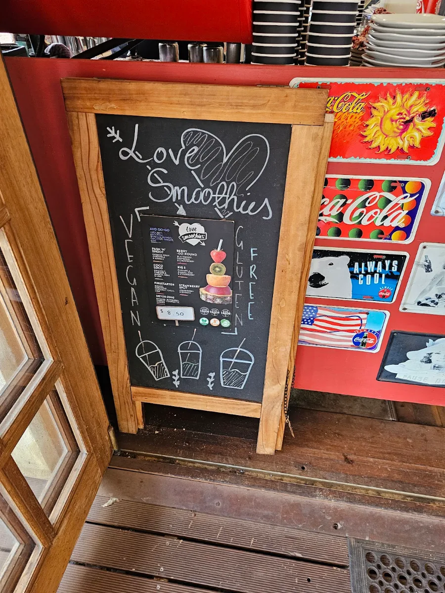 Menu, The Cola Café and Museum