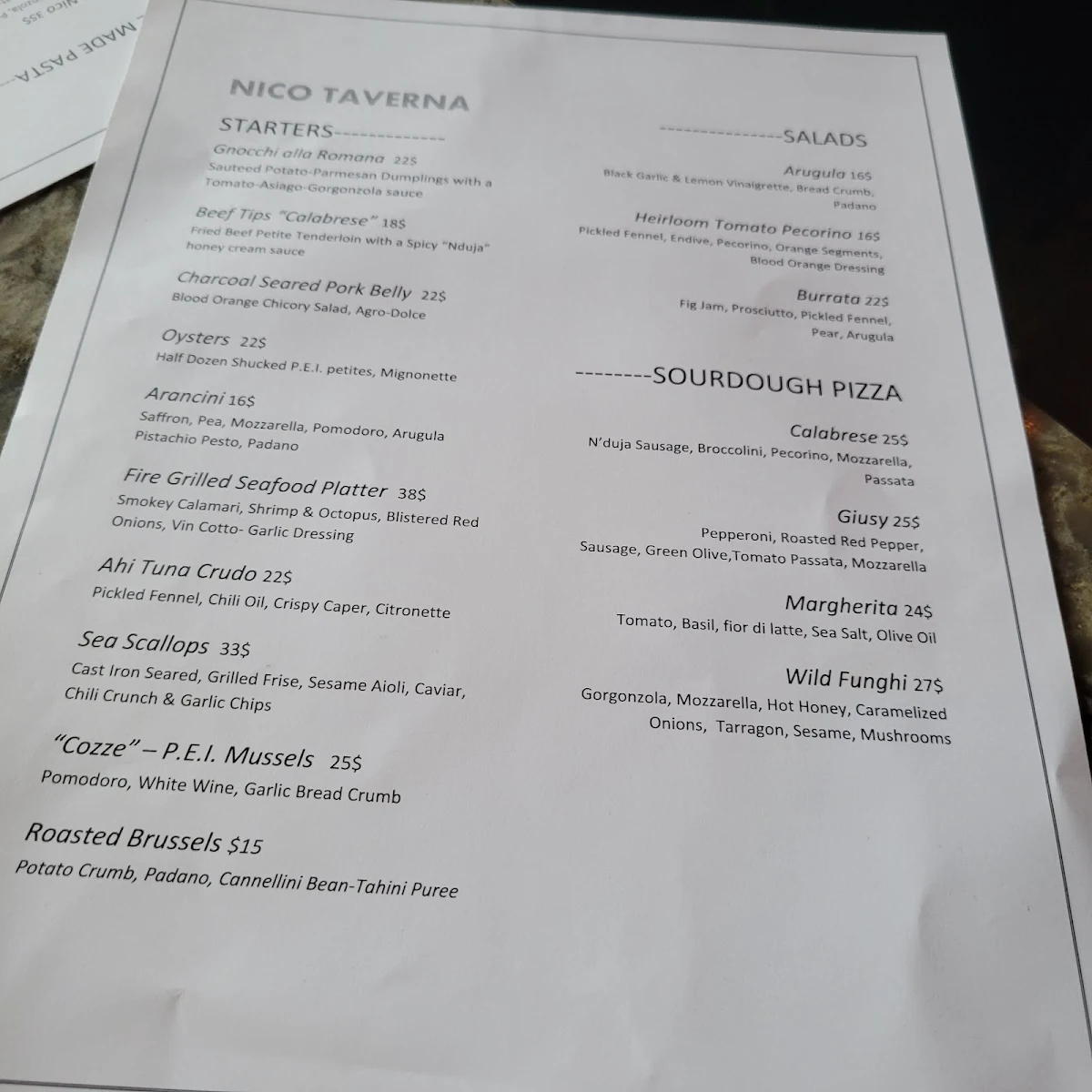 Menu photo 2