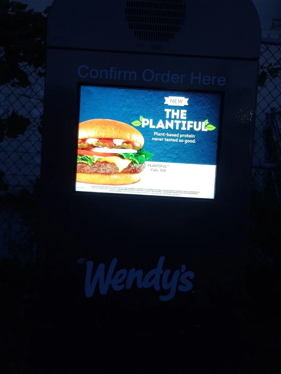 Menu, Wendy's