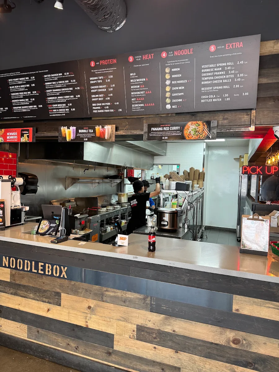Menu, Noodlebox