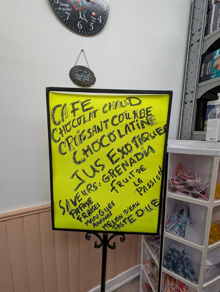 Menu, Le Petit Goûter