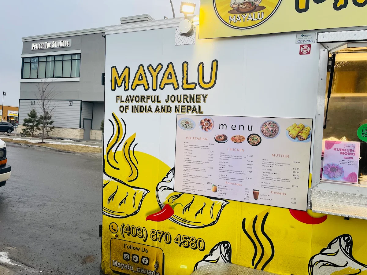 Menu, Mayalu