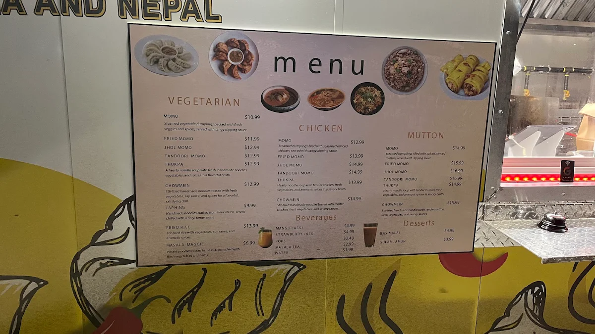 Menu, Mayalu