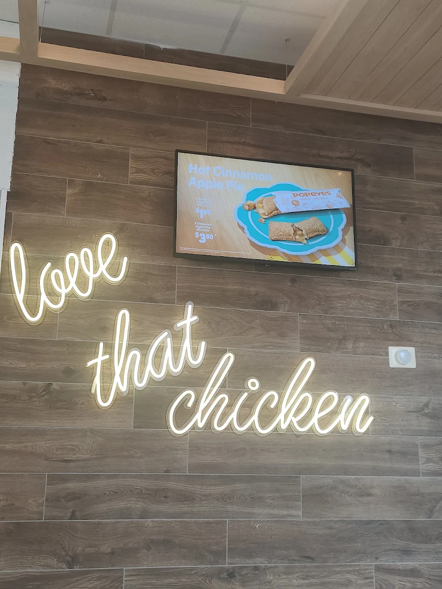 Menu, Popeyes Louisiana Kitchen