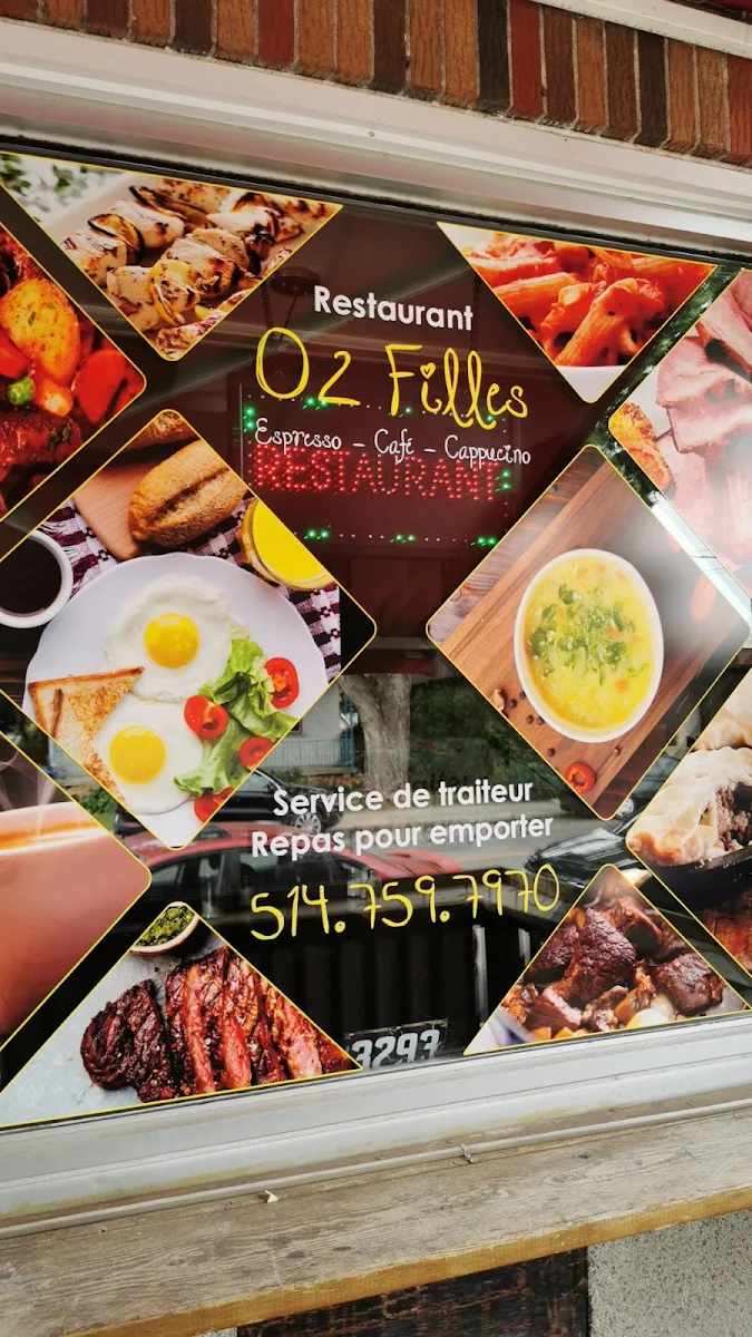 Menu, Chez Gimmy