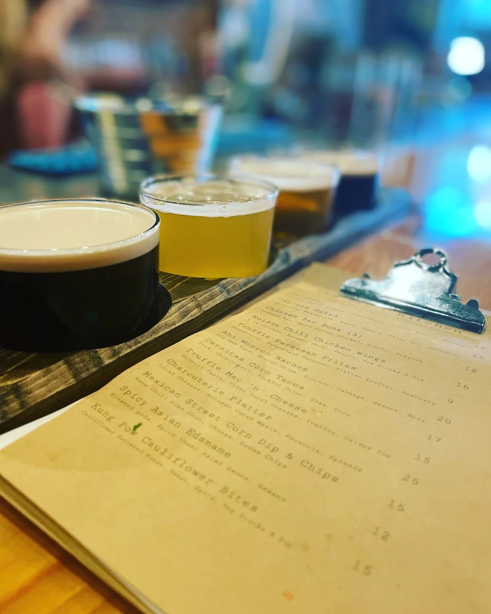 Menu, The Bar + Kitchen