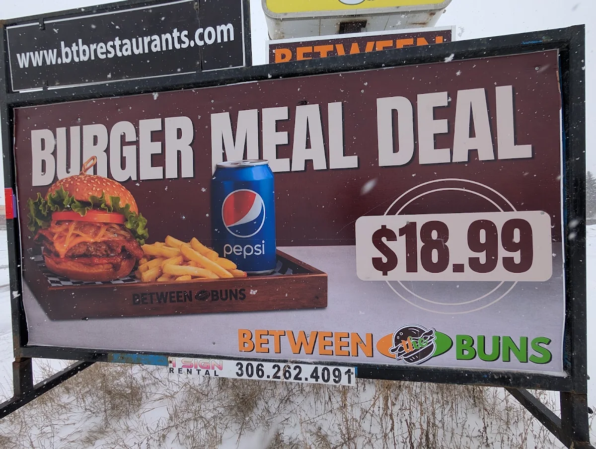 Menu, Between The Buns- Watrous