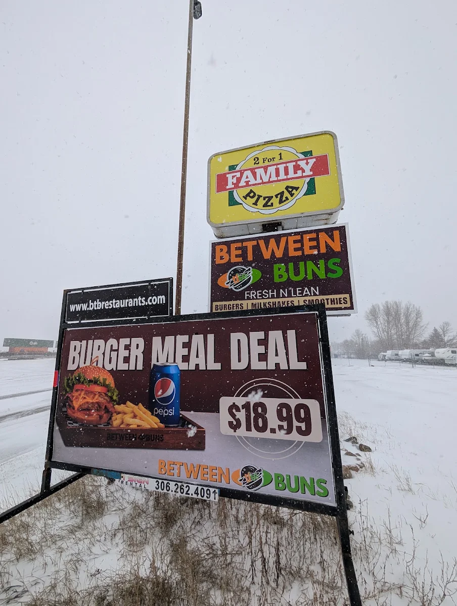 Menu, Between The Buns- Watrous