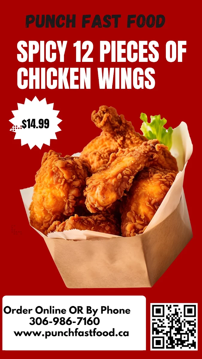 Menu, Punch Fast Food