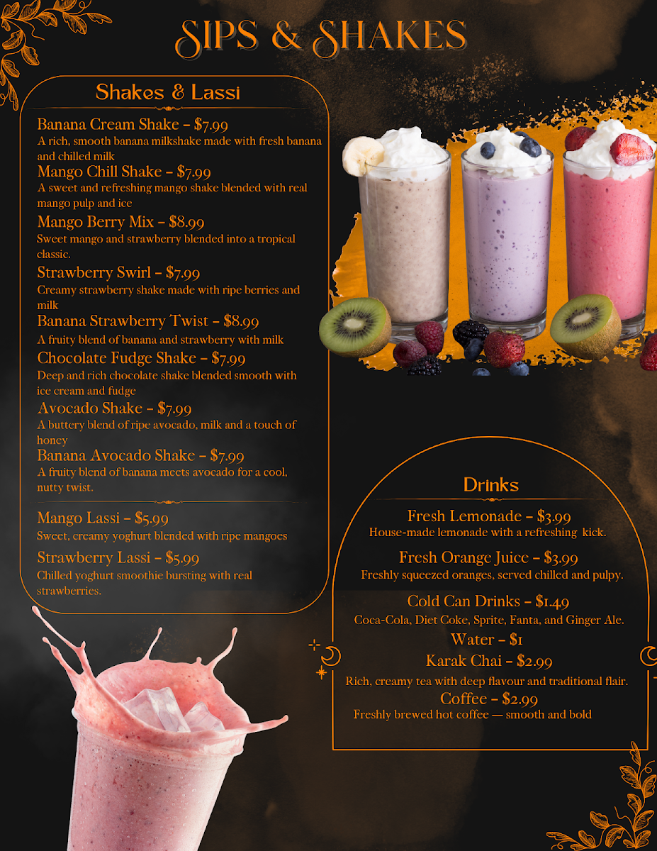 Menu, Hungry Bite