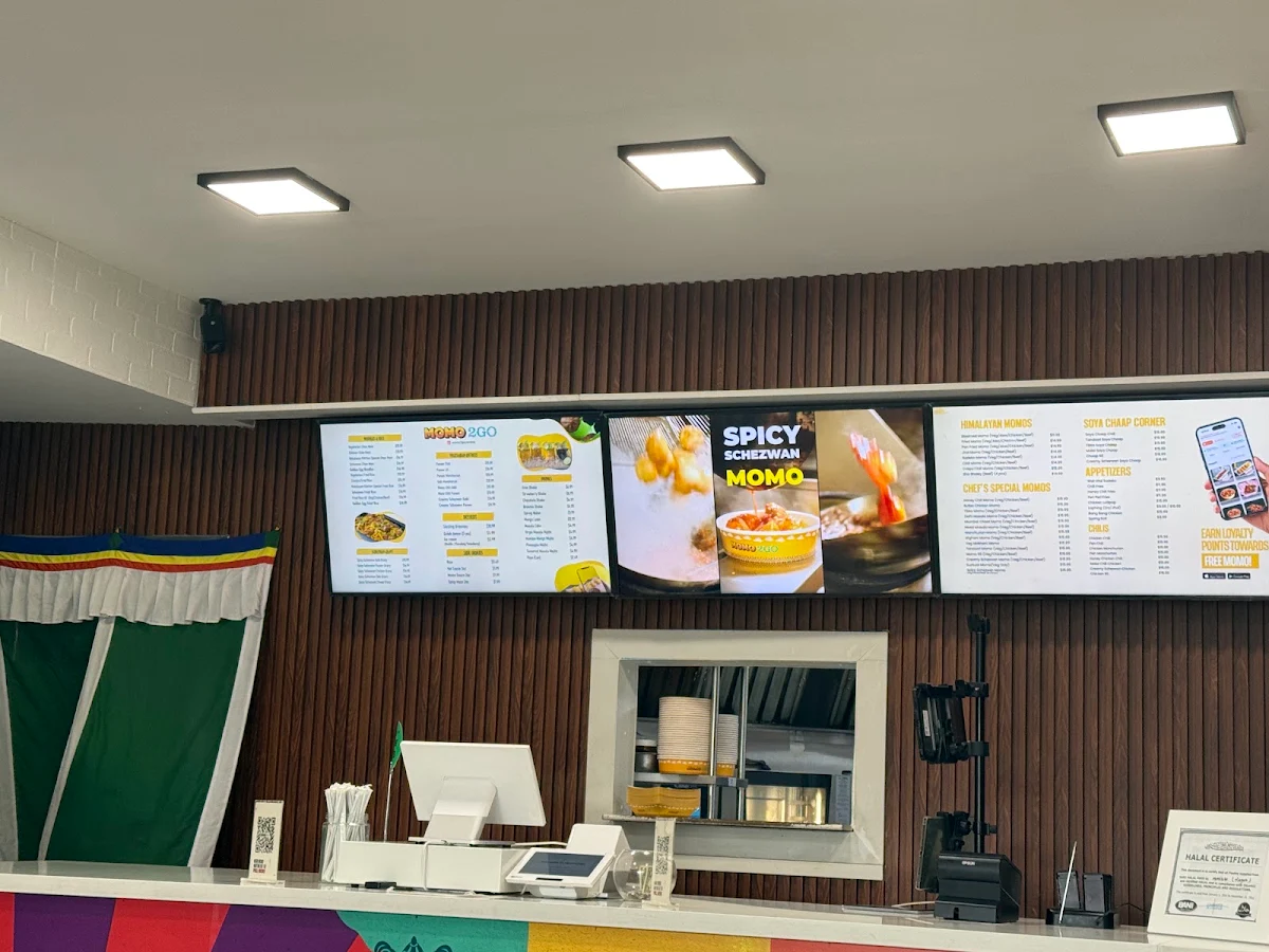 Menu, Momo2Go Niagara