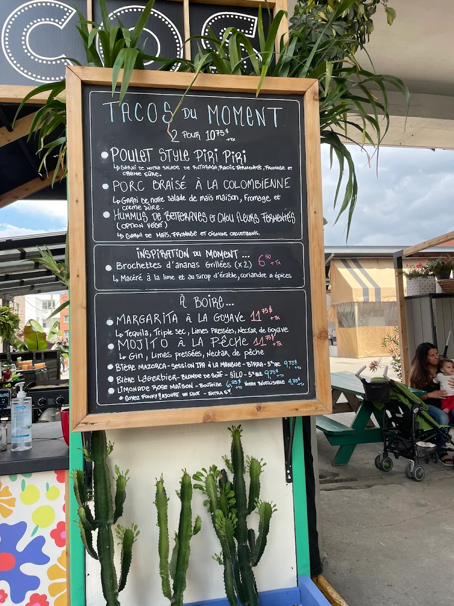 Menu, Mazorca MTL