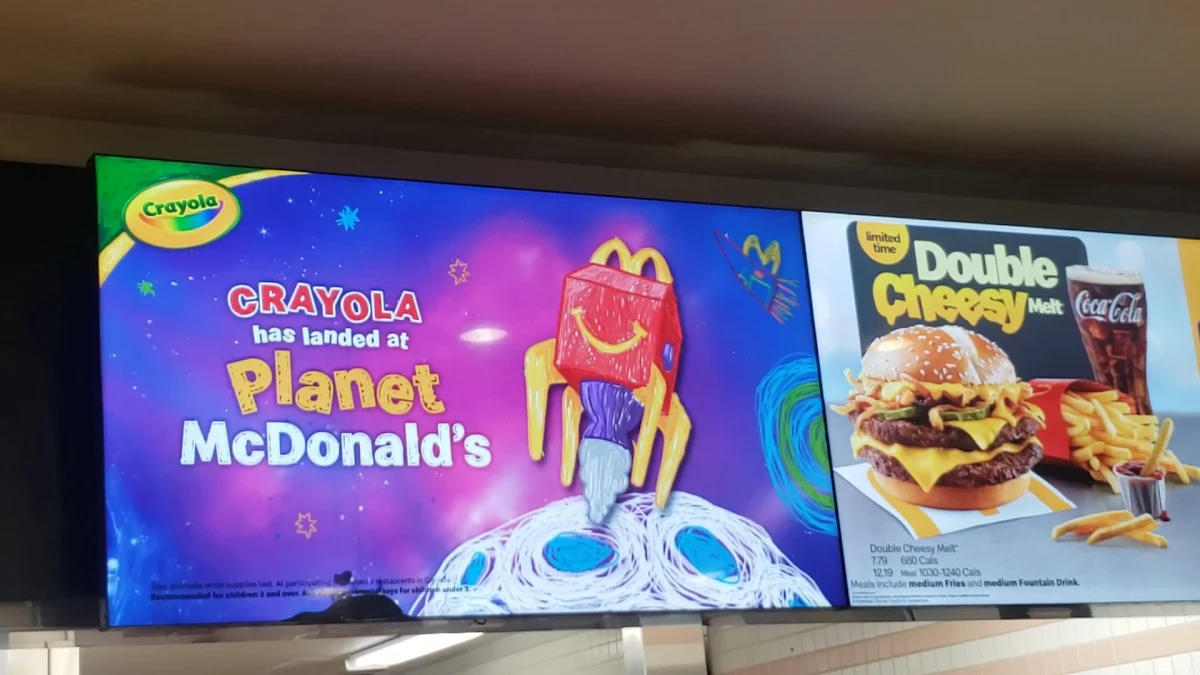 Menu, McDonald's