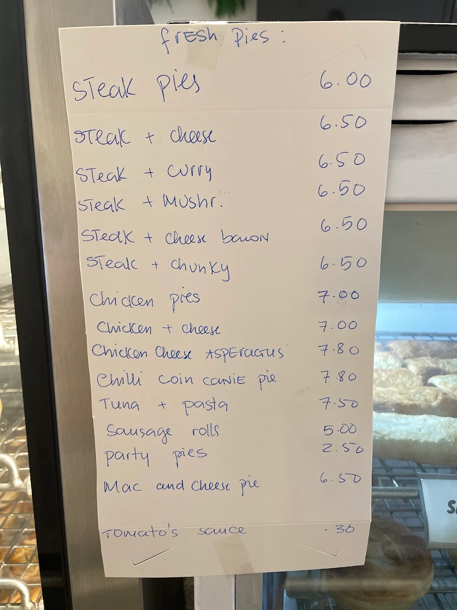 Menu, My Banh Mi