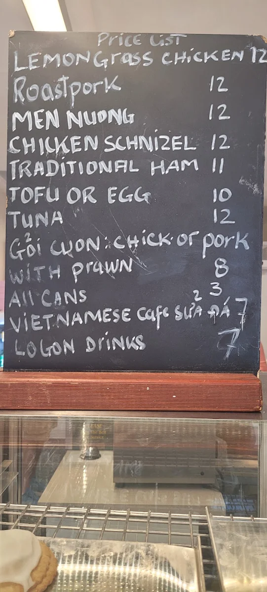 Menu, My Banh Mi