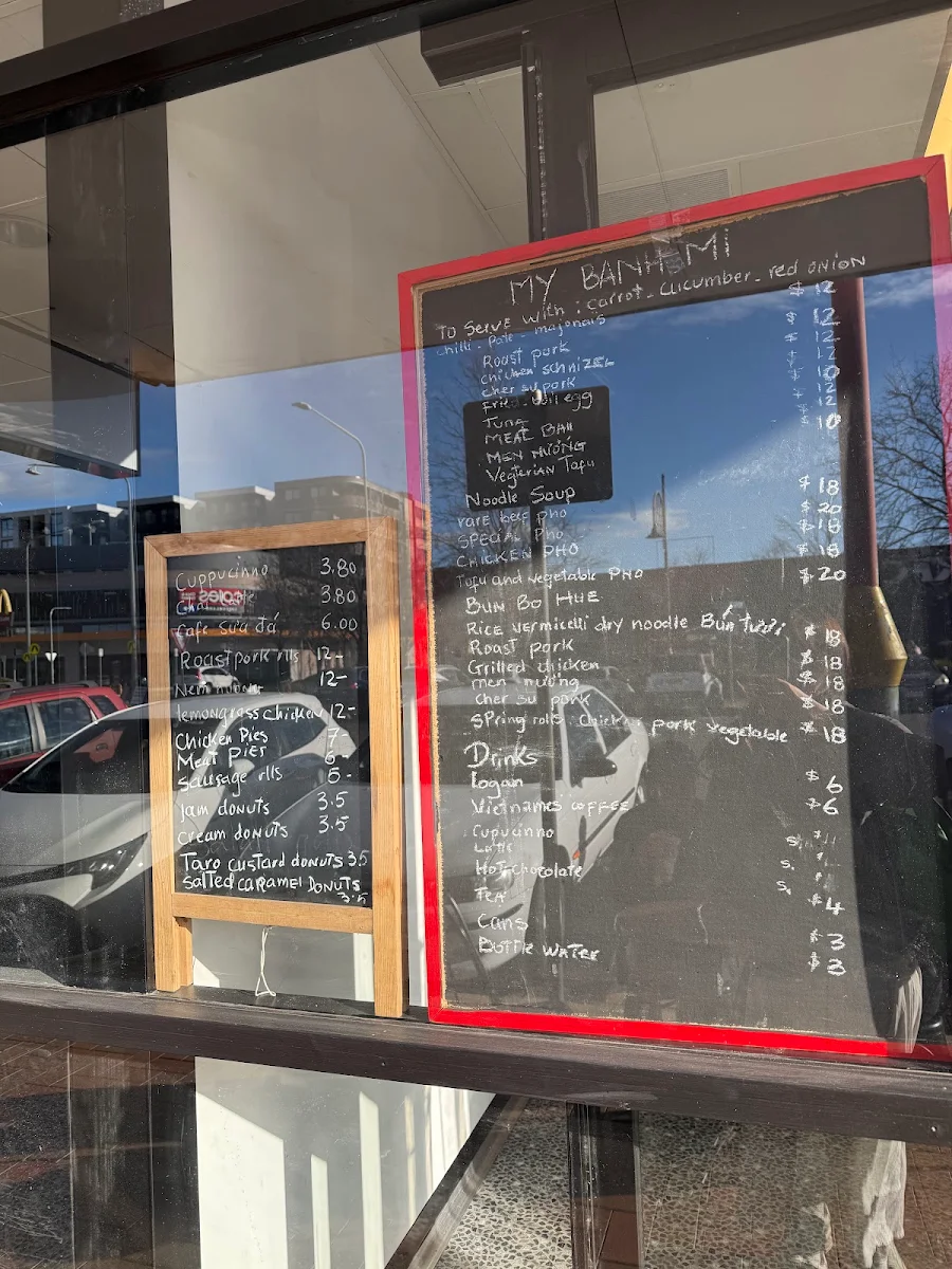 Menu, My Banh Mi