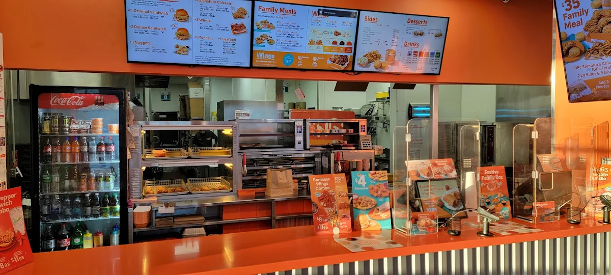Menu, Popeyes Louisiana Kitchen