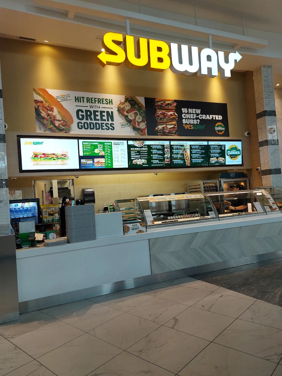 Menu, Subway