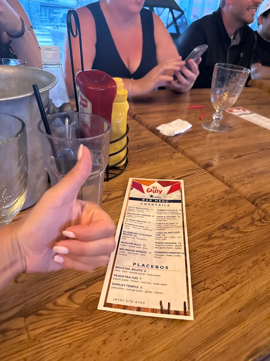 Menu, The Galley
