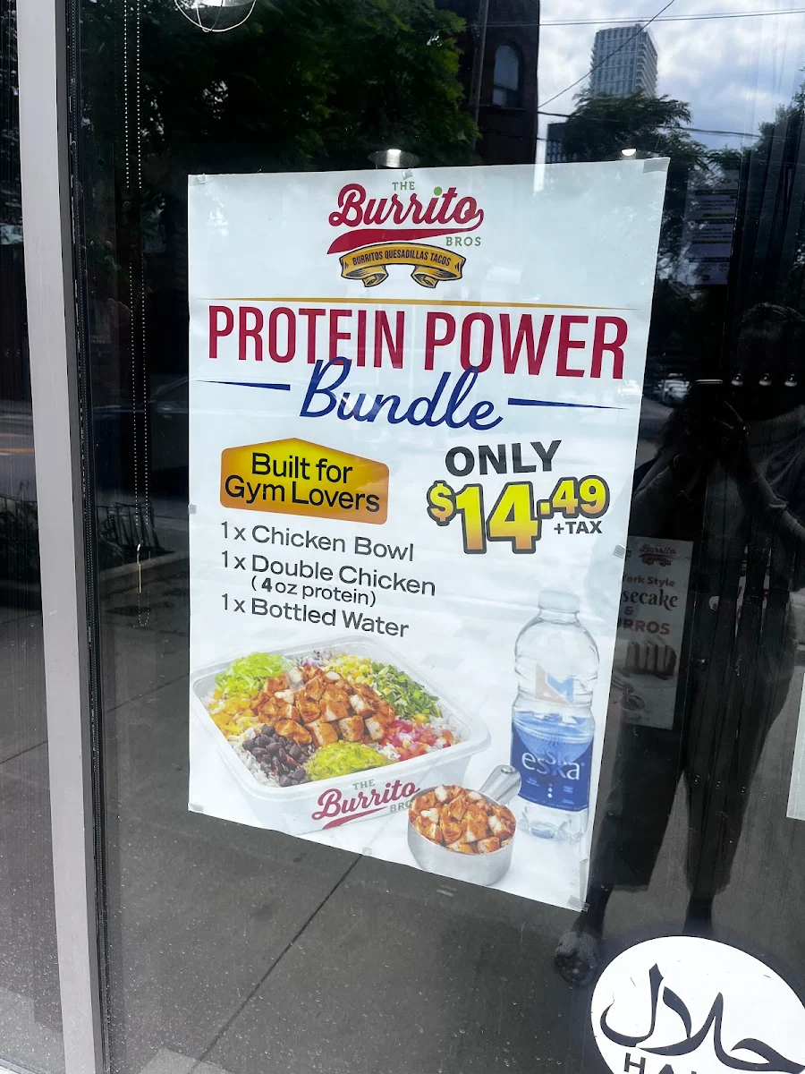 Menu, The Burrito Bros (Richmond)