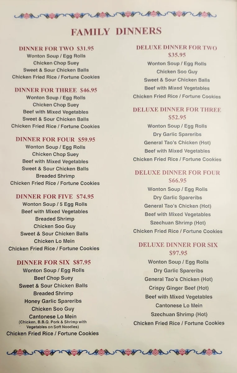 Menu photo 1