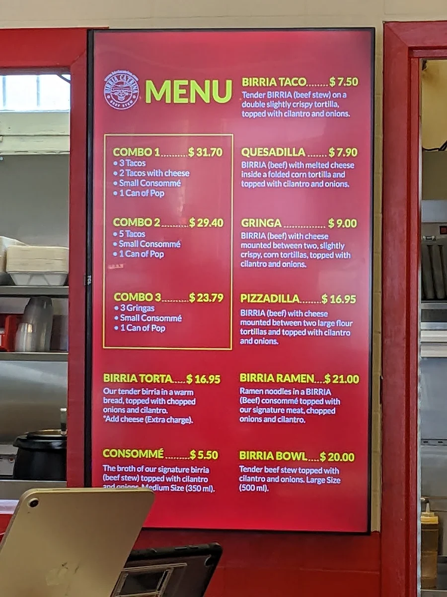 Menu photo 1