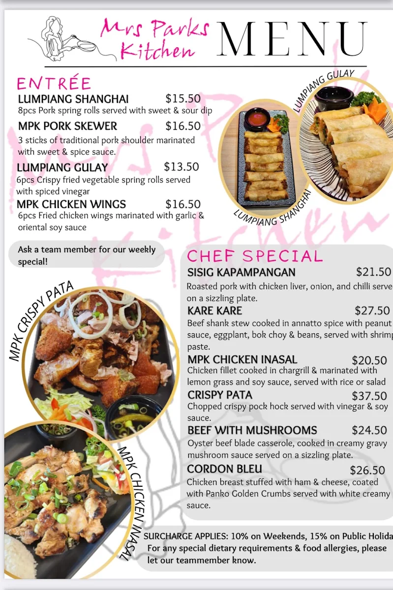 Menu photo 1