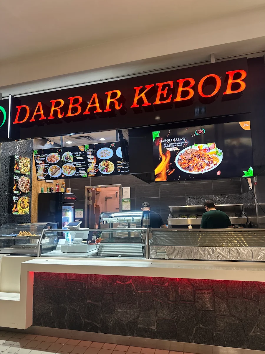 Menu, Darbar Kebob