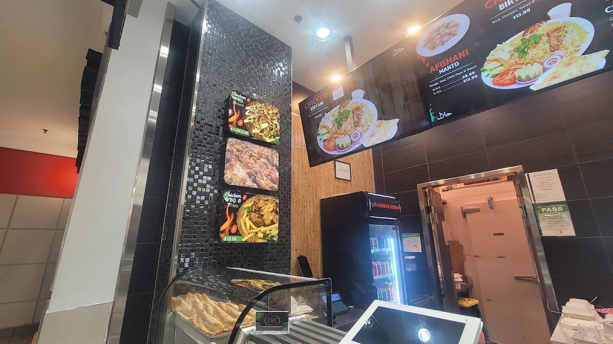 Menu, Darbar Kebob