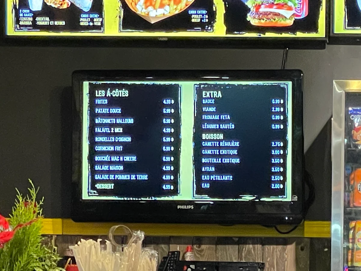 Menu, Station Berlin