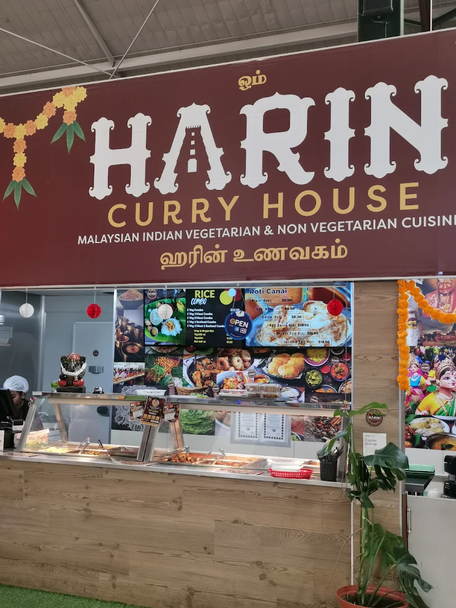 Menu, Harin Curry House